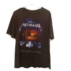 Metallica tshirt master of puppets L